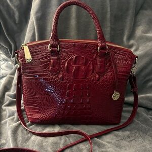 Brahmin red bag